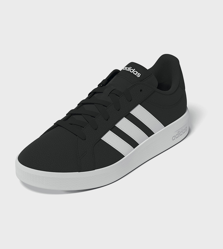 GRAND COURT BASE 3.0 Stripe Detail Lace-Up Sneakers