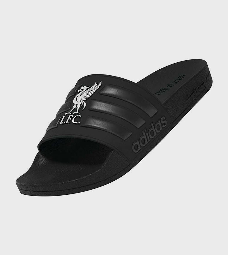 ADILETTE Liverpool Shower Logo Detail Open Toe Slides