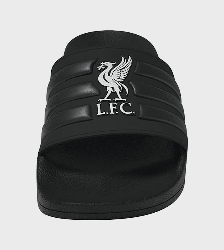 ADILETTE Liverpool Shower Logo Detail Open Toe Slides