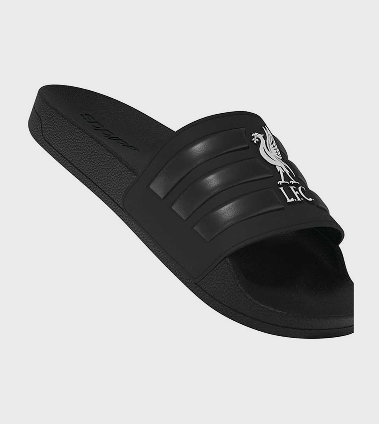 ADILETTE Liverpool Shower Logo Detail Open Toe Slides