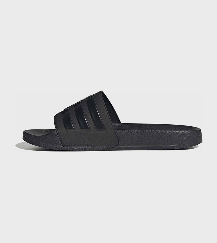 ADILETTE Liverpool Shower Logo Detail Open Toe Slides