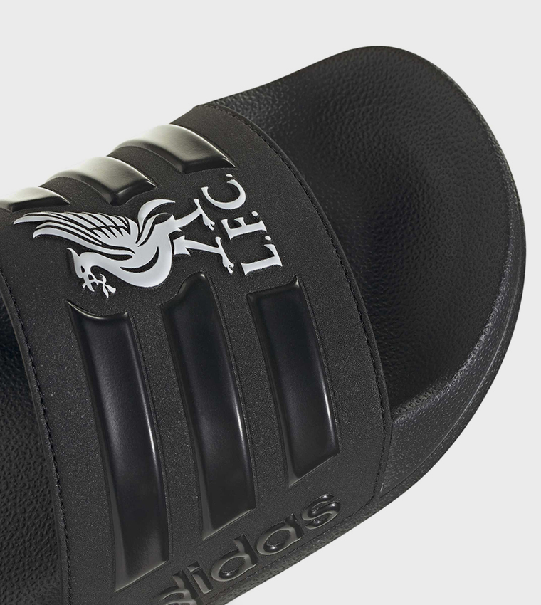 ADILETTE Liverpool Shower Logo Detail Open Toe Slides