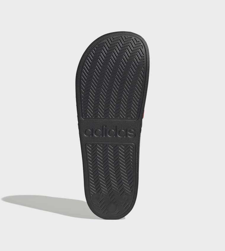 ADILETTE Frankfurt Shower Logo Detail Open Toe Slides