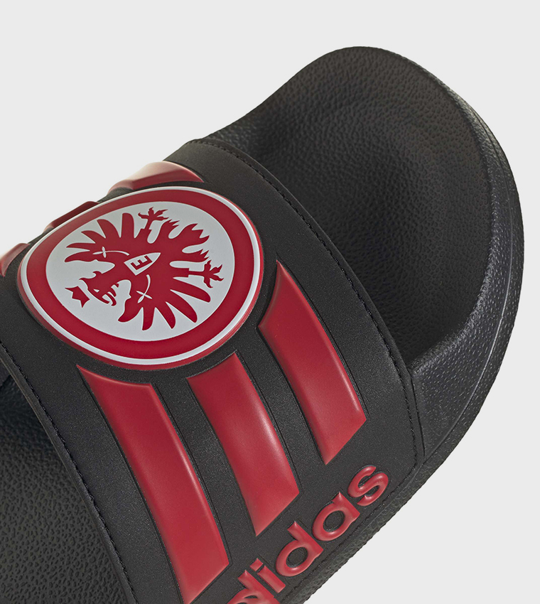 ADILETTE Frankfurt Shower Logo Detail Open Toe Slides