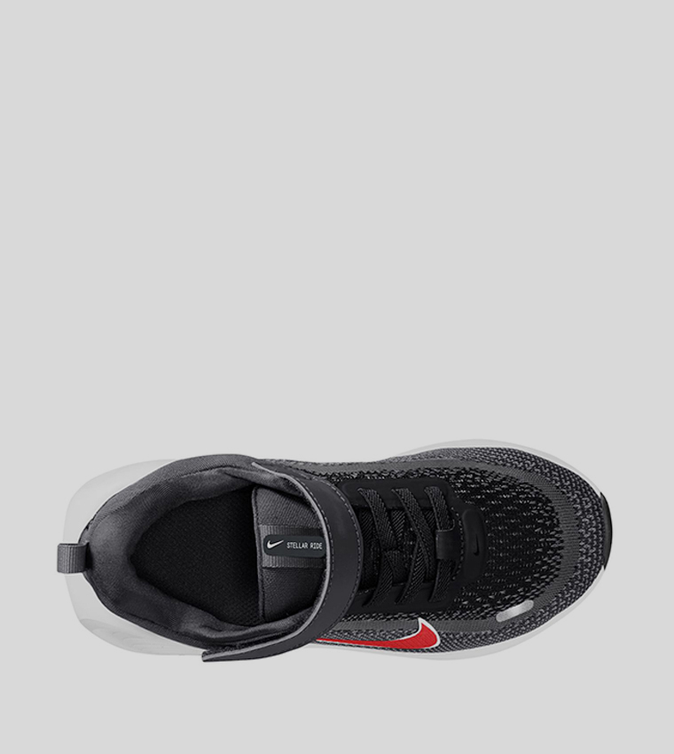 STELLAR RIDE Logo Detail Velcro Running Shoes