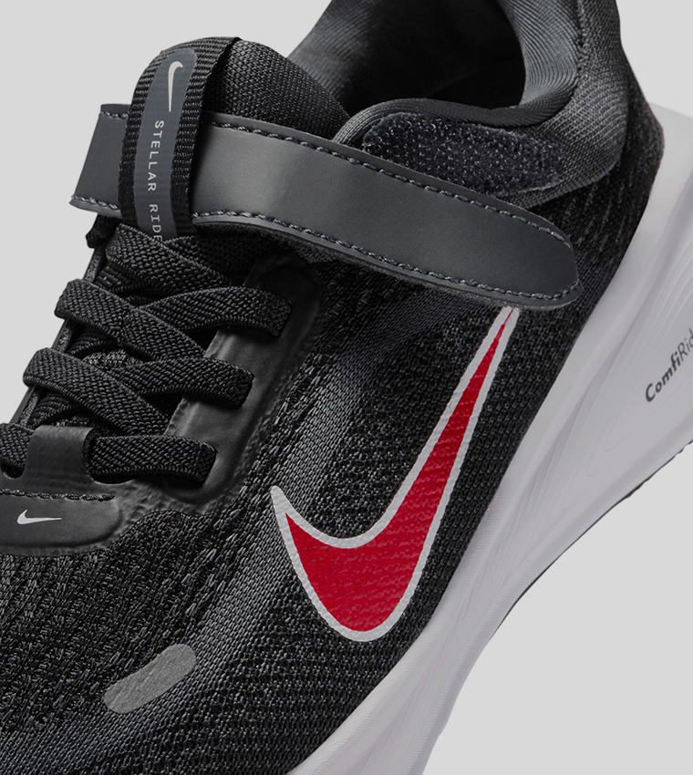 STELLAR RIDE Logo Detail Velcro Running Shoes