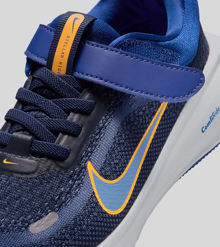 STELLAR RIDE Logo Detail Velcro Running Shoes