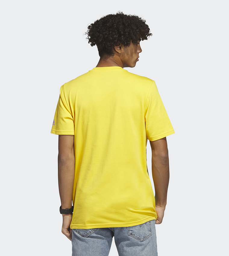 Linear Beach-Bit Short Sleeves T-Shirt