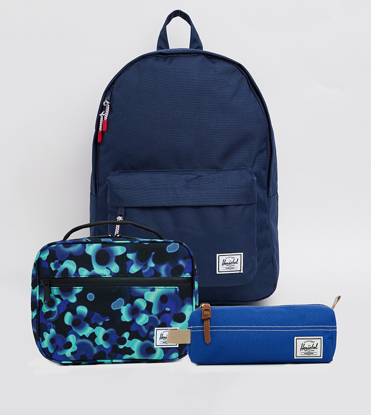 Classic Backpack with Lunch Bag & Pencil Pouch Set