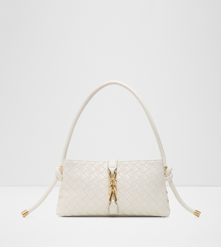 HUDA Braided Shoulder Bag