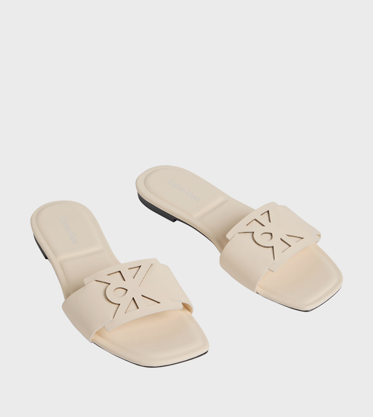 Square Toe Flat Sandals