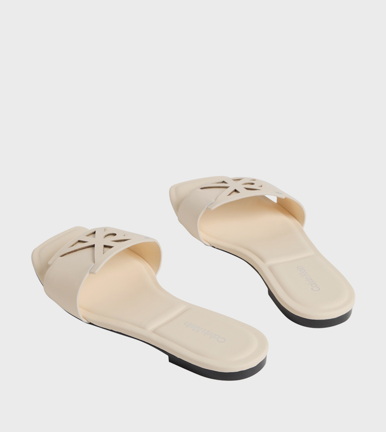 Square Toe Flat Sandals