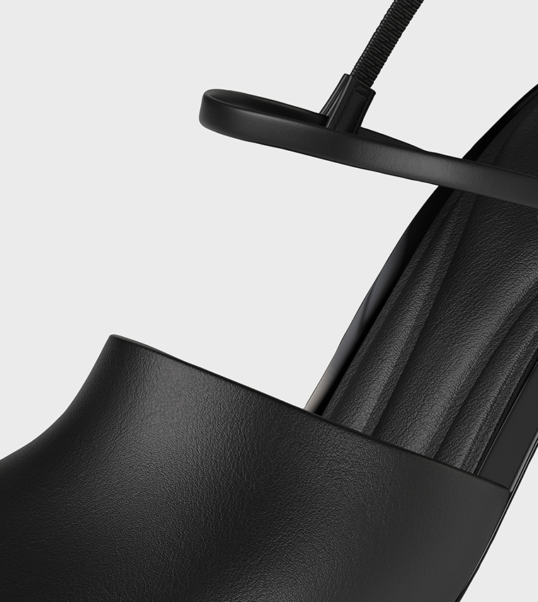 Solid Slingback Pointed Toe Pumps