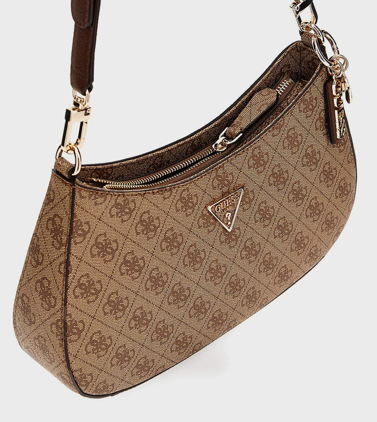 NOELLE II Monogram Patterned Shoulder Bag