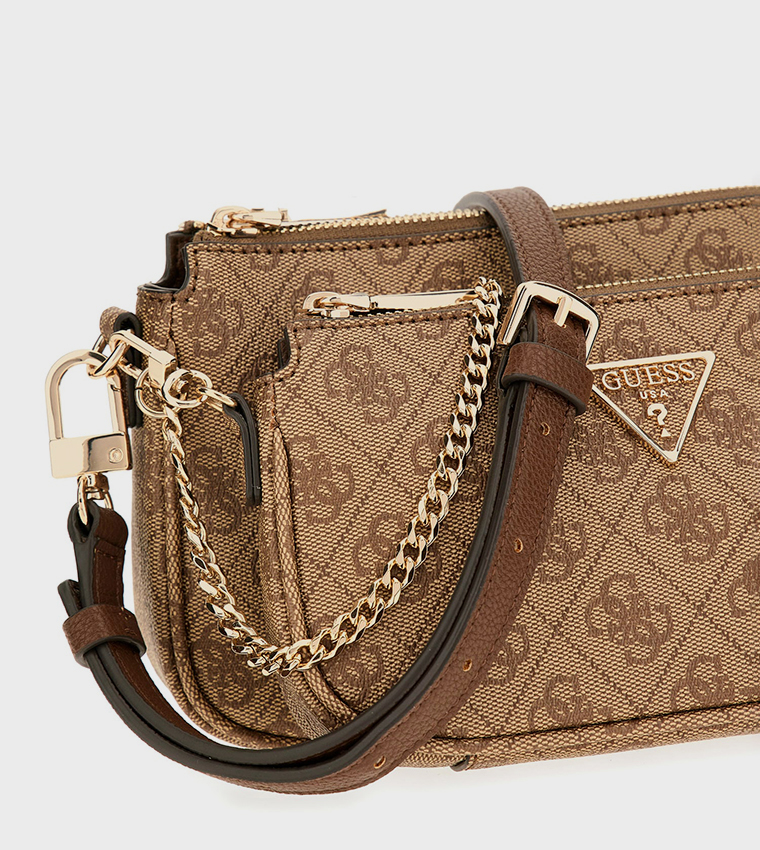 NOELLE II Monogram Patterned Crossbody Bag