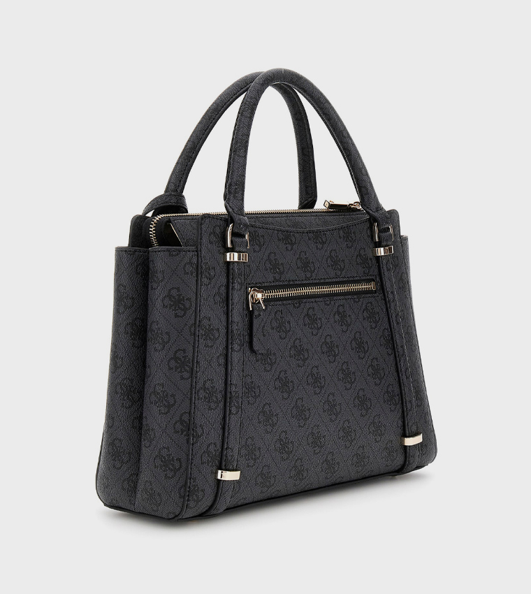 ECO ERICA Monogram Patterned Satchel Bag