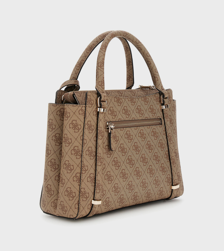 ECO ERICA Monogram Patterned Satchel Bag