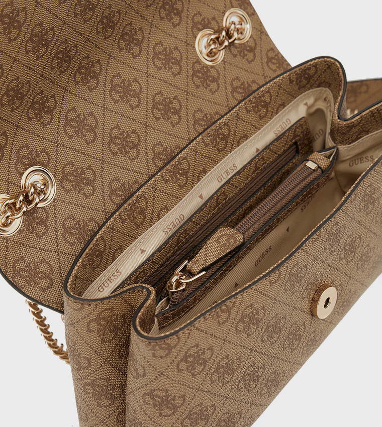 ECO ERICA Monogram Patterned Crossbody Bag