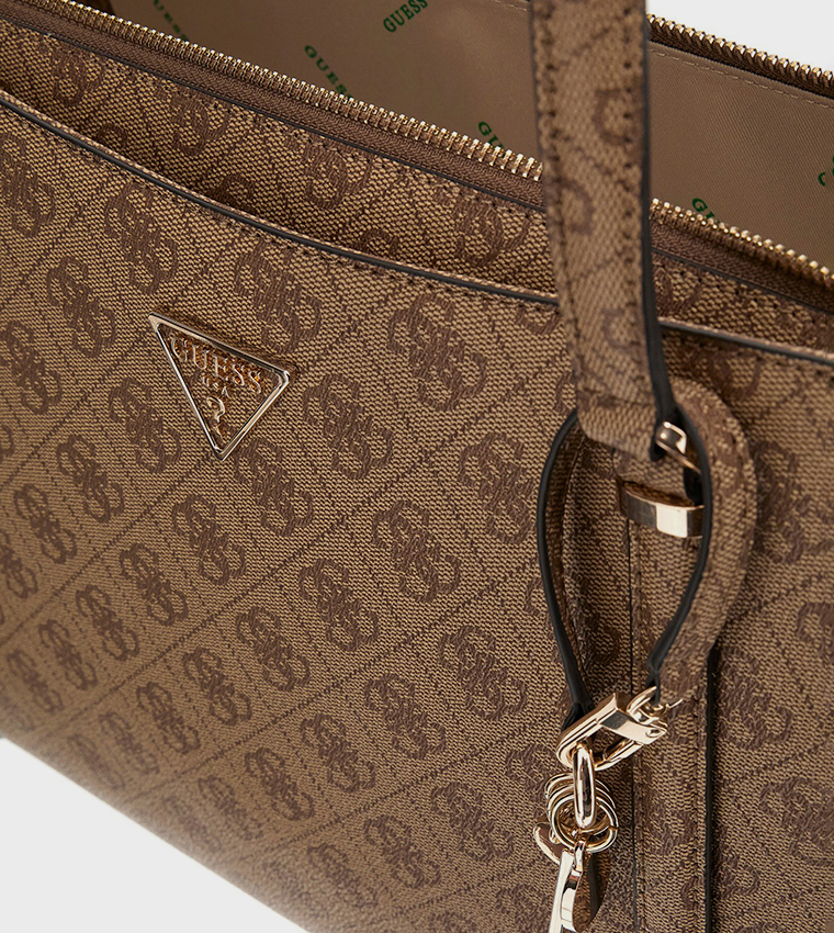 ECO ERICA Monogram Patterned Shoulder Bag