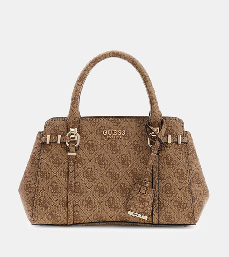Guess  Satchel Bags - Brown Satchel Bags