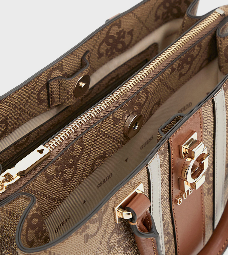 ERENIA Logo Printed Girlfriend Satchel Bag