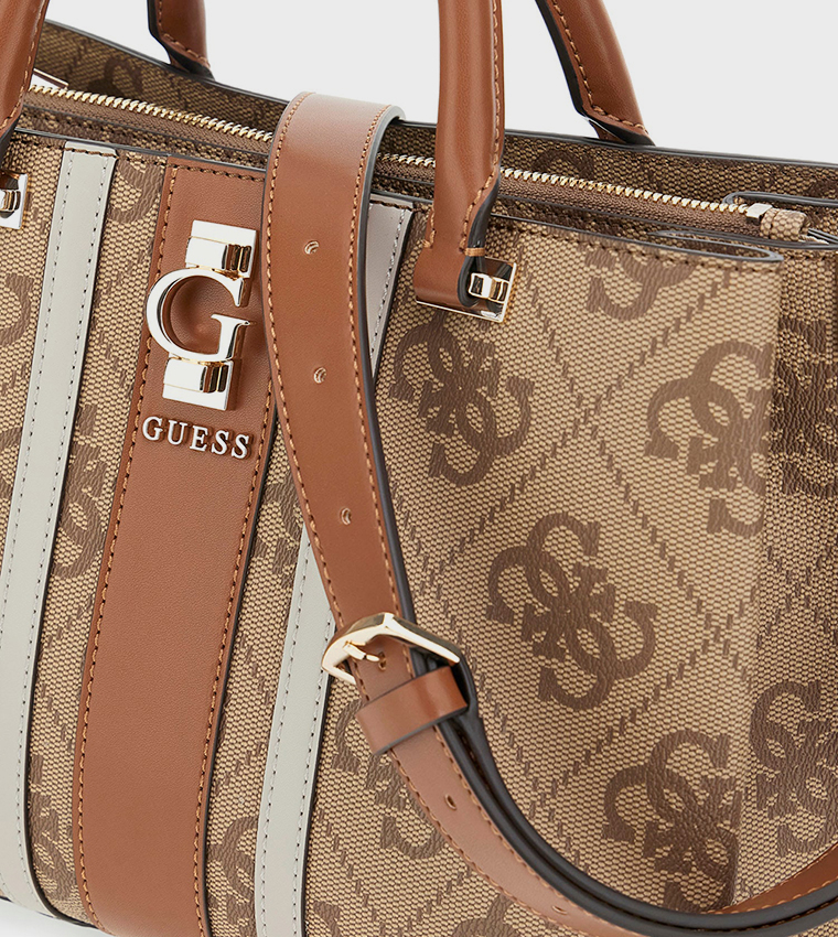 ERENIA Logo Printed Girlfriend Satchel Bag