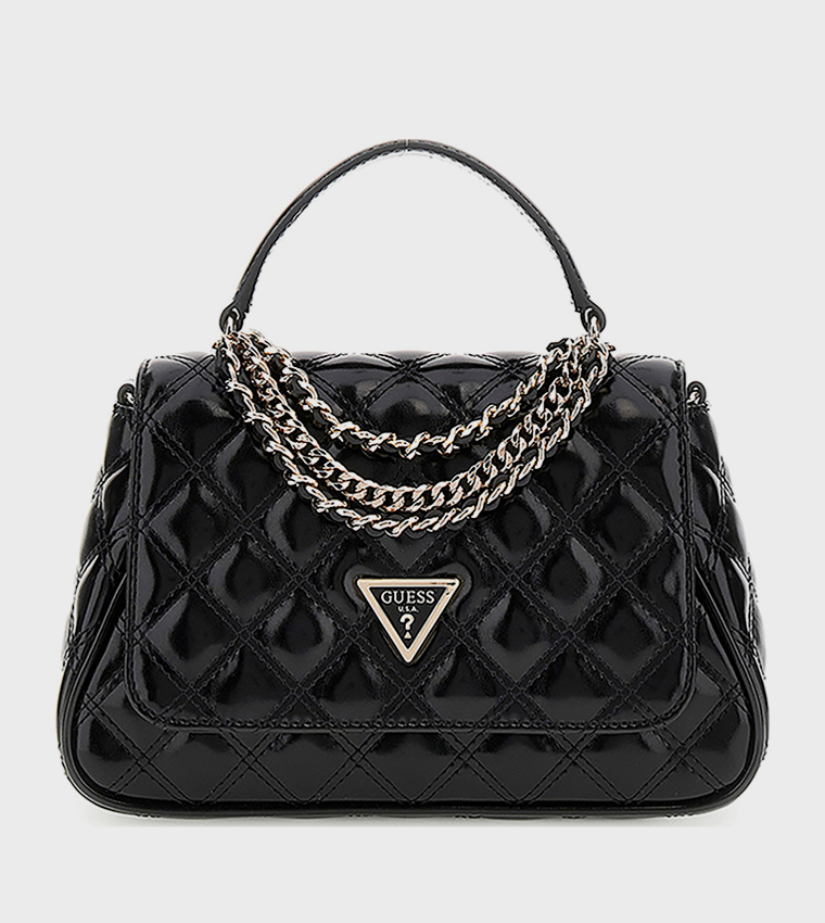 GIULLY II Quilted Top Handle Bag