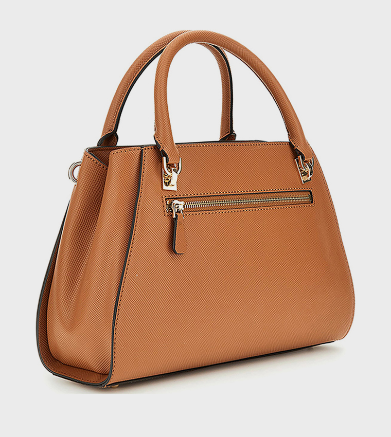 NOELLE II LUXURY Logo Detail Satchel Bag