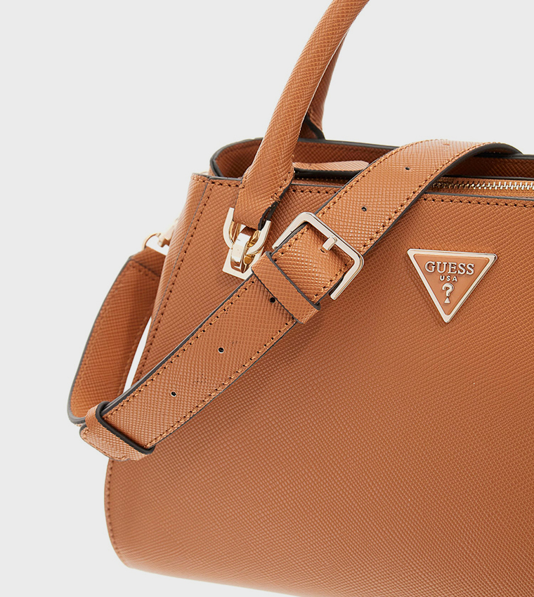 NOELLE II LUXURY Logo Detail Satchel Bag