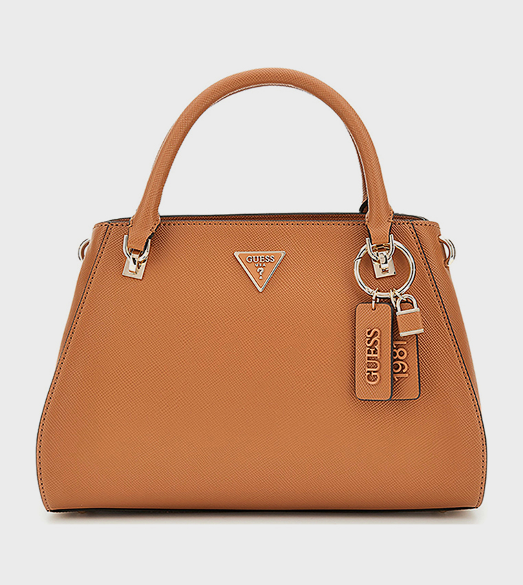 NOELLE II LUXURY Logo Detail Satchel Bag