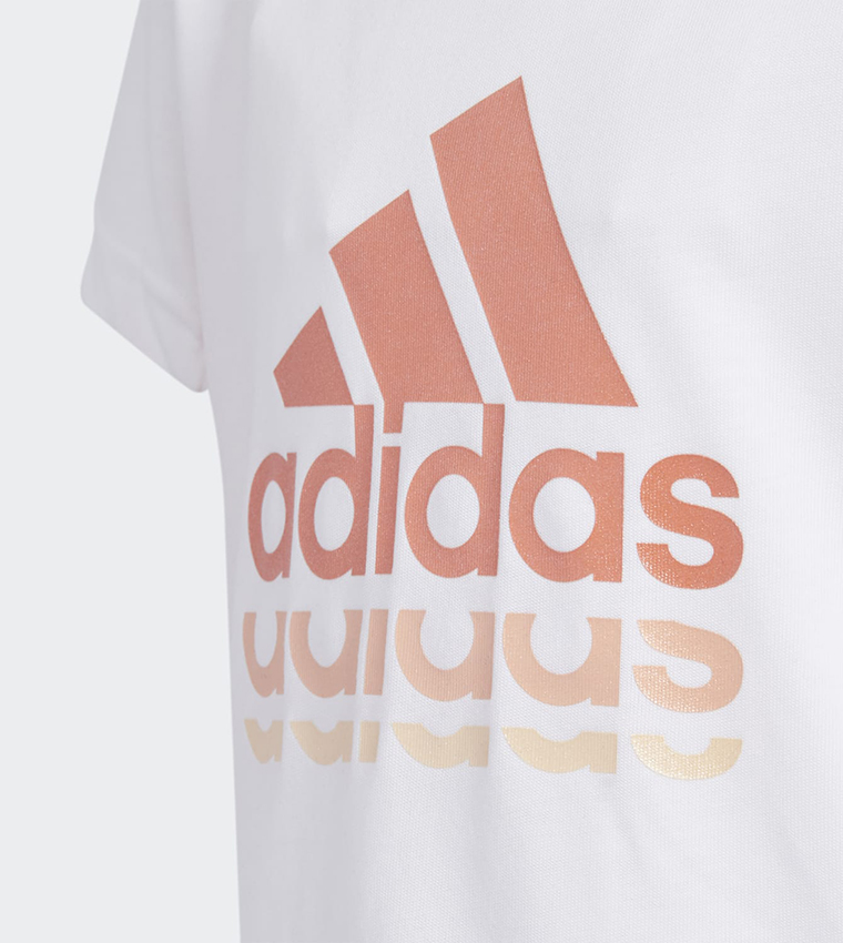 Badge of Sport Logo Printed T-Shirt
