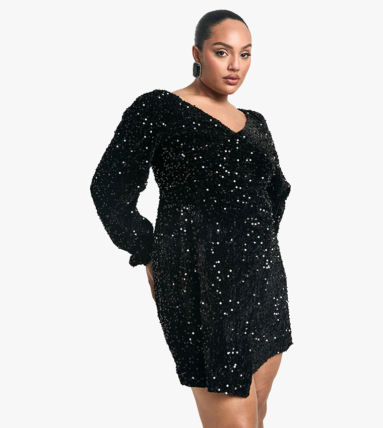 strapless open back dress Ellen Plus Size Sexy Cutout Party Dress Hello Curve