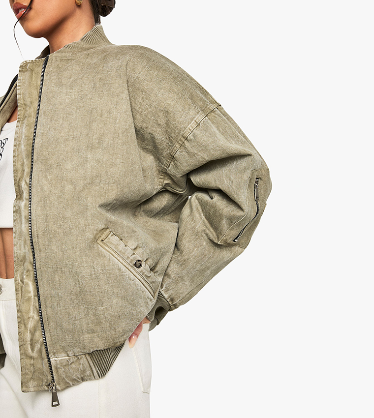 boohoo  Casual Jackets - Green Casual Jackets