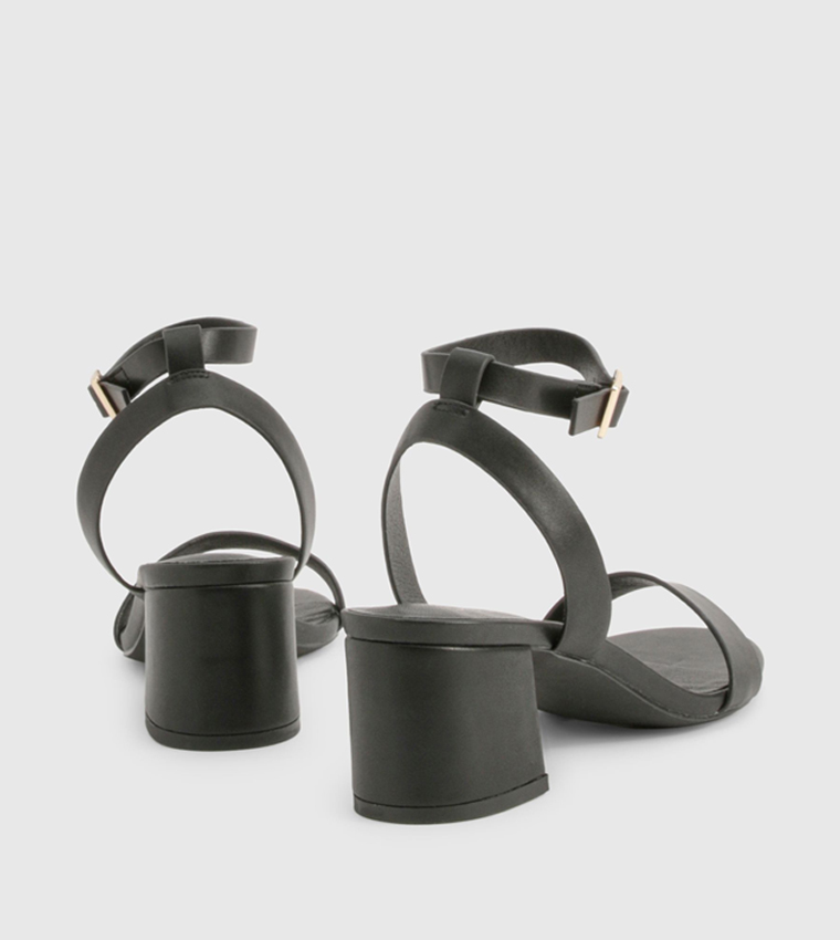 Barely There Block Heel Sandals