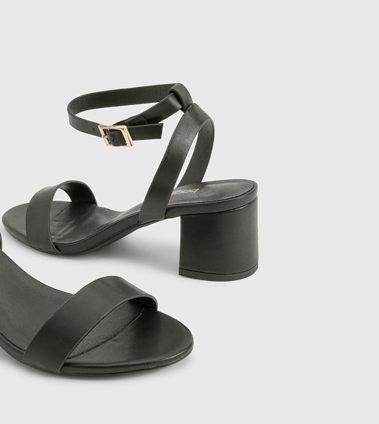 Barely There Block Heel Sandals