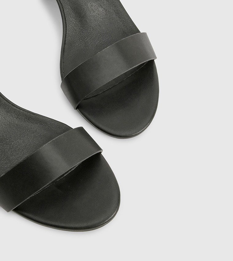 Barely There Block Heel Sandals