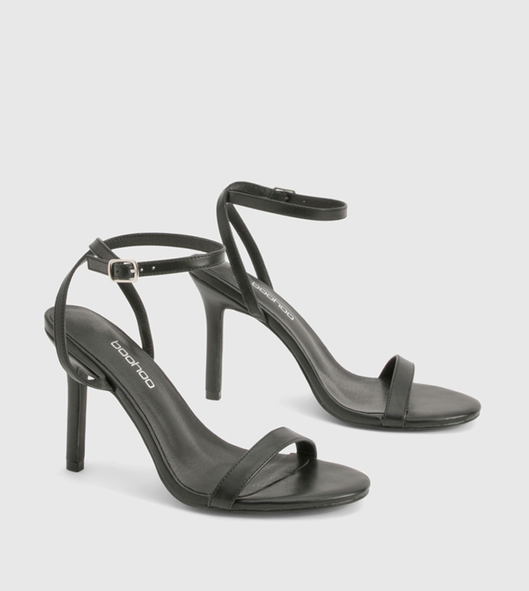 Ankle Strap Barely There Heel Sandals
