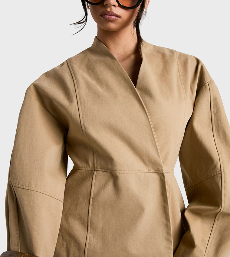 بليزر بأكمام باريل تويل  