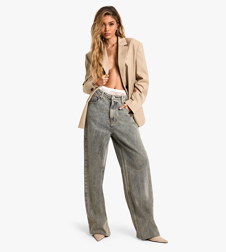 Single Breasted Oversized Blazer