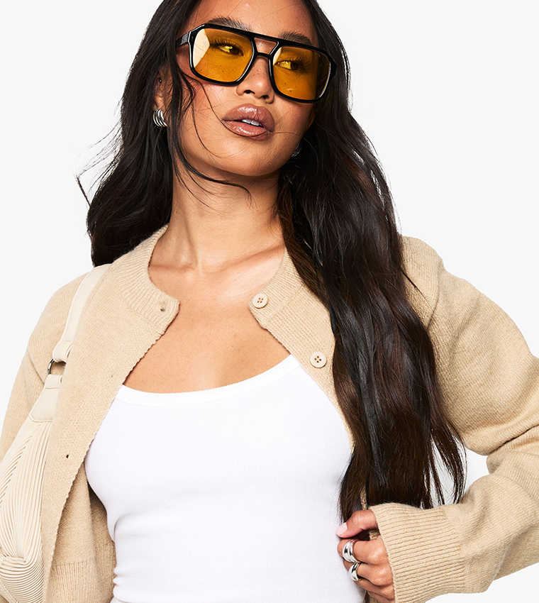 Thick Binding Crop Cami Top