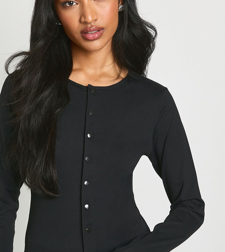 boohoo  Casual Tops - Black Casual Tops