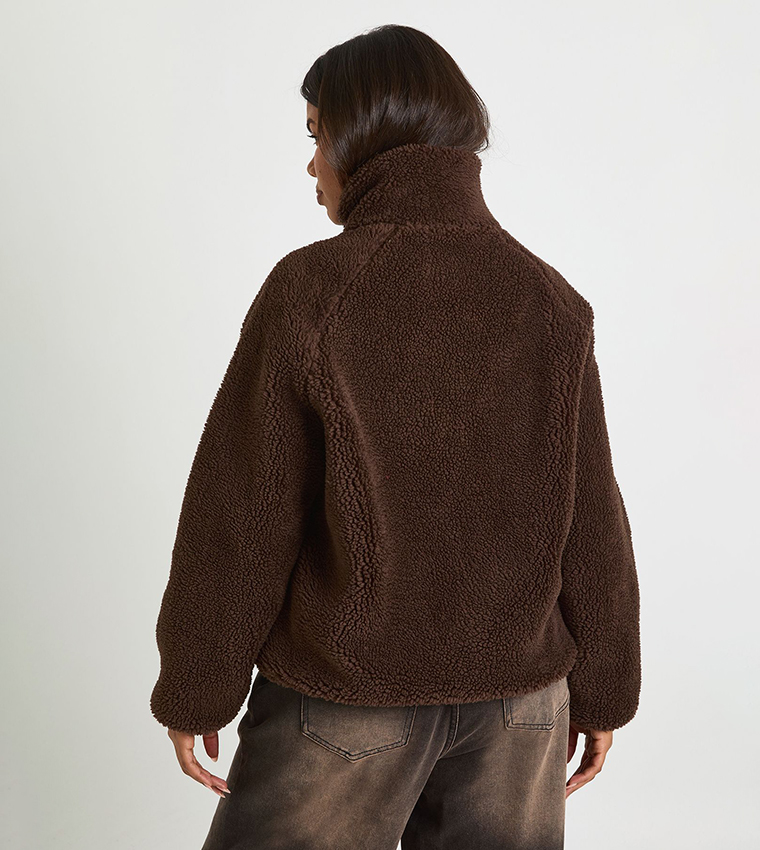 boohoo  Casual Jackets - Brown Casual Jackets