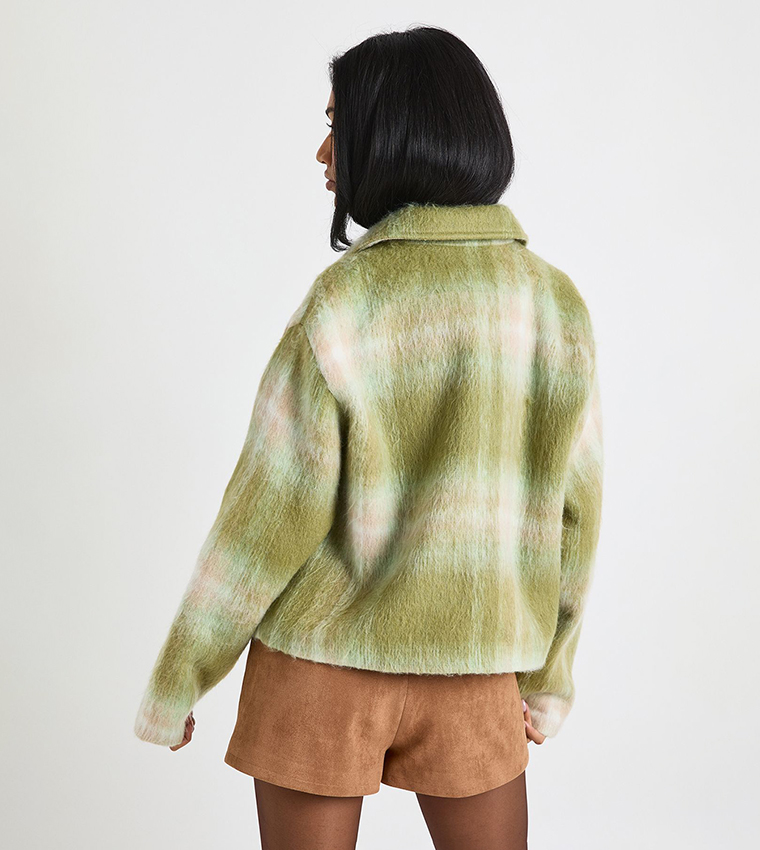 High Waist Faux Suede Shorts