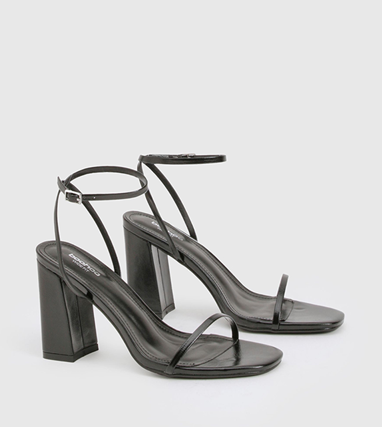 Wide Fit Block Heel Sandals