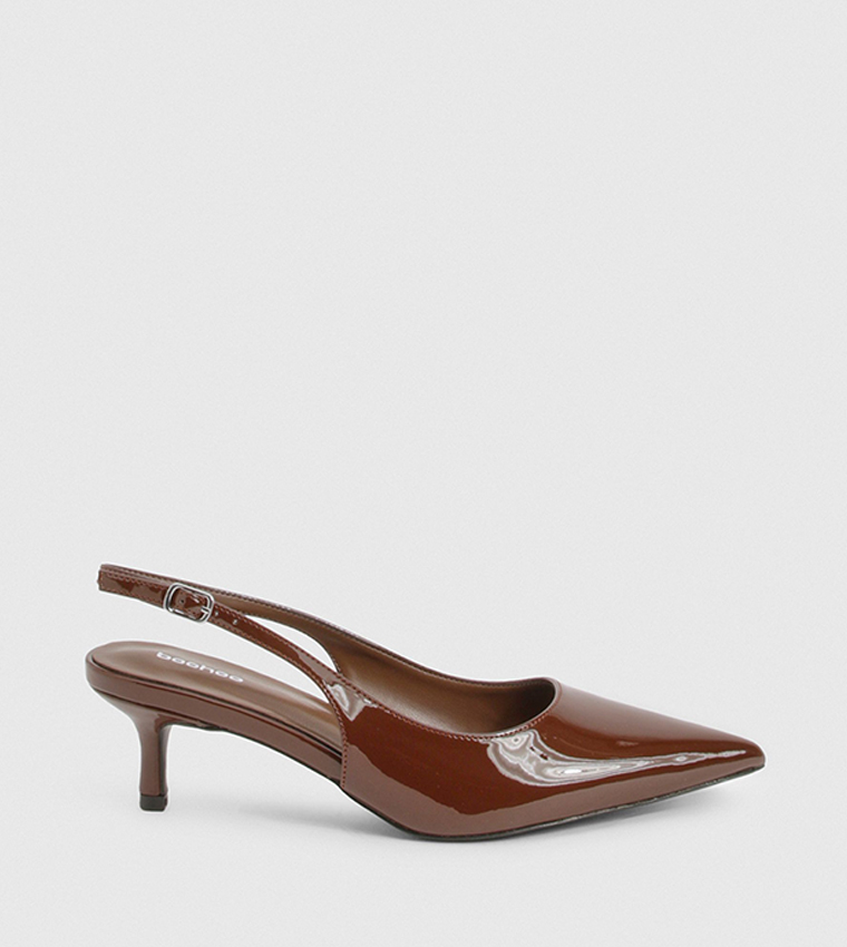 boohoo  Pumps - Brown Pumps