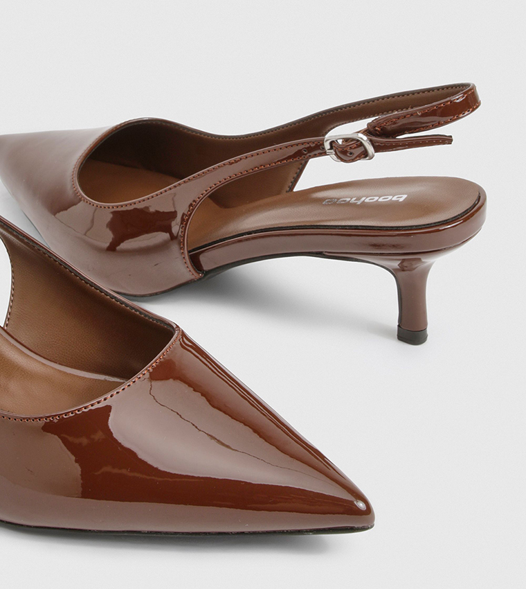 boohoo  Pumps - Brown Pumps
