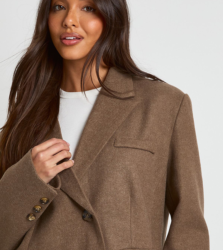 Wool Oversized Tailored Blazer
