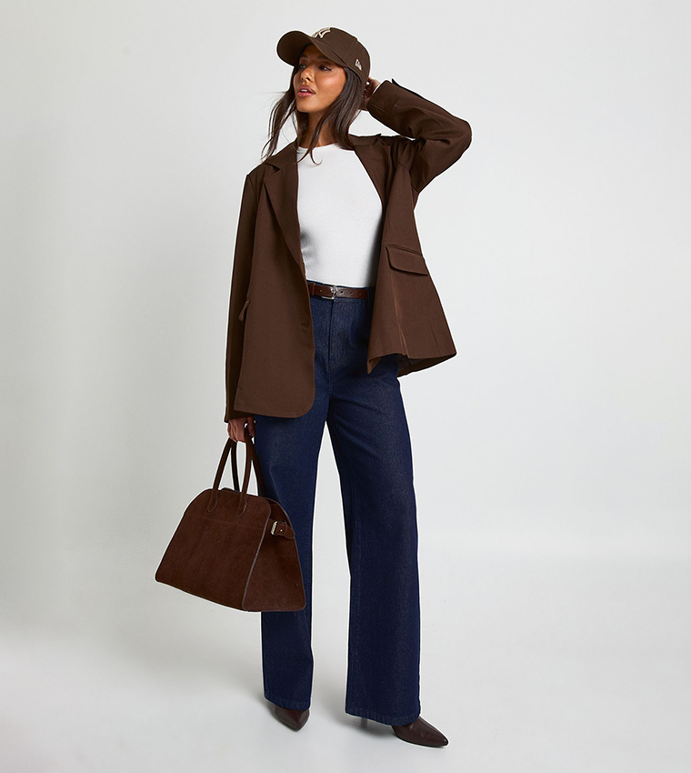 boohoo  Blazers - Brown Blazers