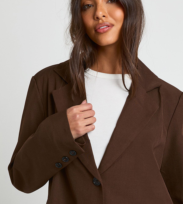 boohoo  Blazers - Brown Blazers