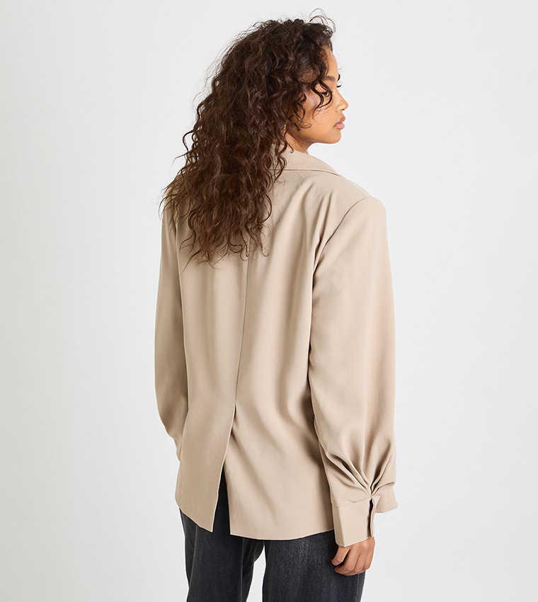 Volume Sleeves Tailored Blazer